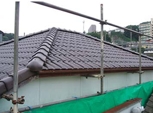 屋根の葺き替え　アフター　after
